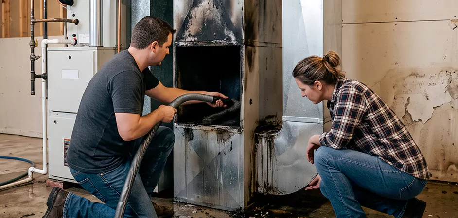 Fire and Flood Duct Restoration in Clifton, NJ