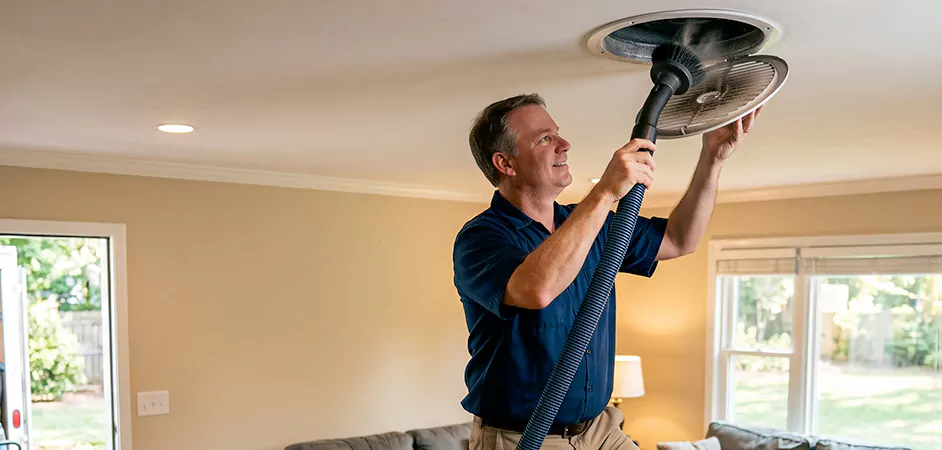 Residential Air Vent Cleaning in Clifton, NJ