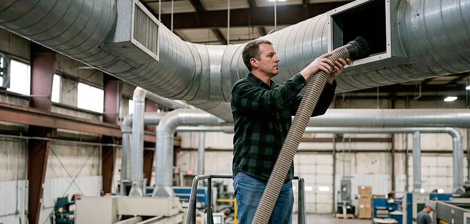 Post-Construction Duct Cleaning in Clifton