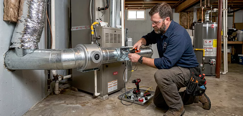 Booster Fan Installation in Clifton