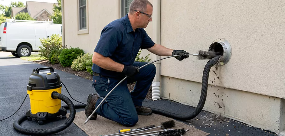 Eco Friendly Commercial Dryer Vent Cleaning in Clifton