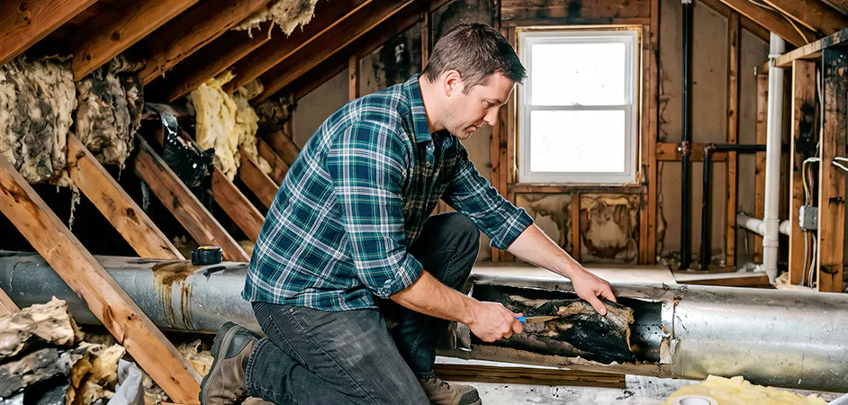Insulation and Duct Liner Replacement in Clifton