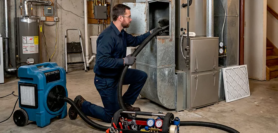 HVAC Tune Up and Duct Cleaning in Clifton