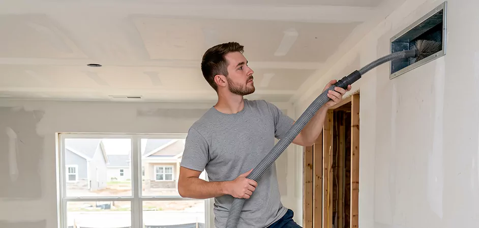 Multifamily New Construction Duct Cleaning in Clifton