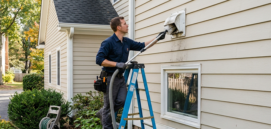 Exterior Vent Cap Cleaning in Clifton